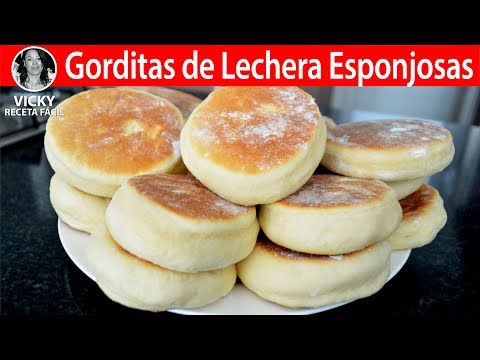 Gorditas de Lechera Esponjosas | #VickyRecetaFacil