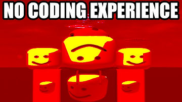 🔴 MAKING A ROBLOX GAME WITH 0 CODING EXPERIENCE