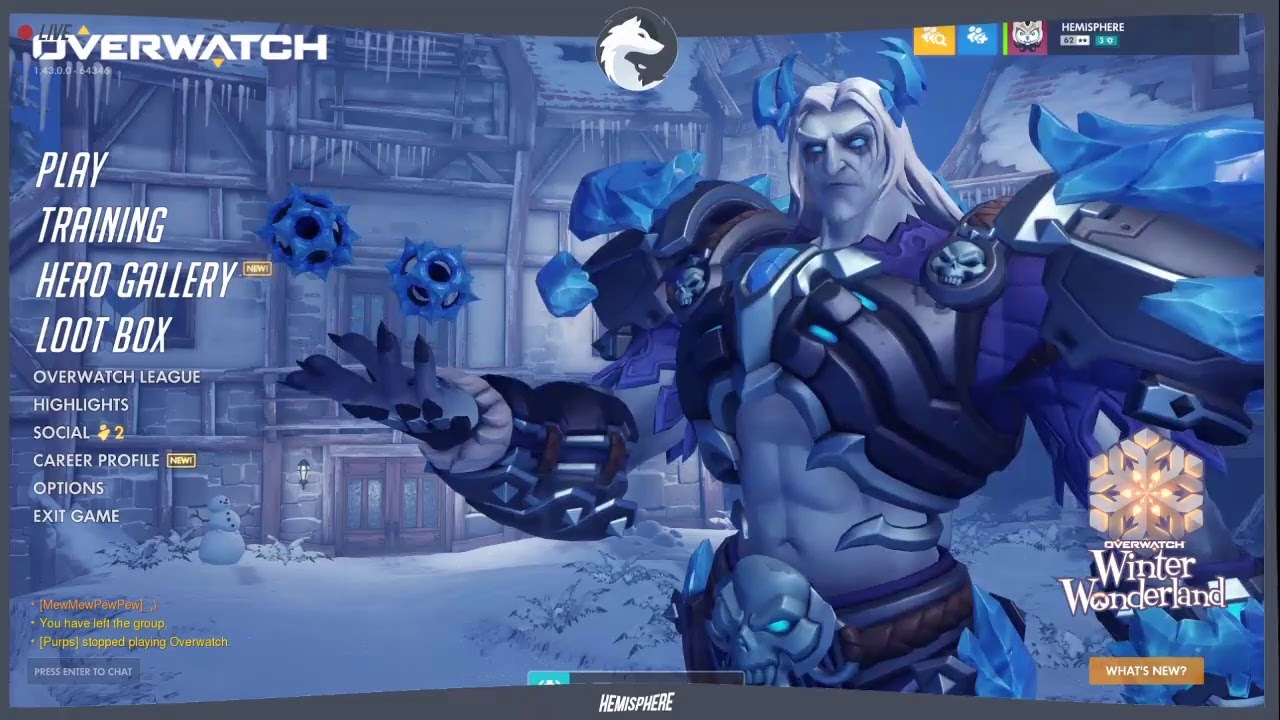 Winter Wonderland 2019 !!!New Patch!!! Overwatch First LOOK