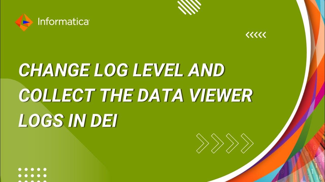 How to Change Log Level for Data Viewer and Collect the Data viewer