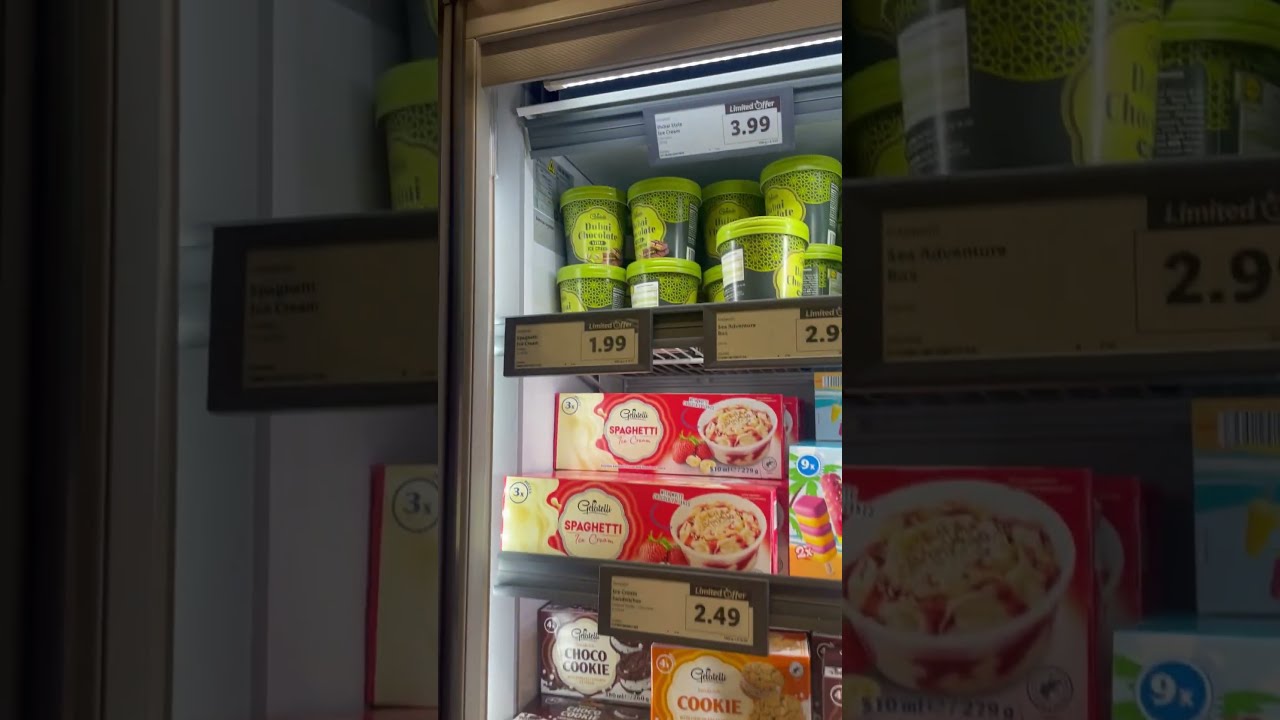 Dubai Chocolate Ice Cream From Lidl