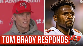 Tom Brady responds to Antonio Brown release, accusations made | CBS Sports HQ