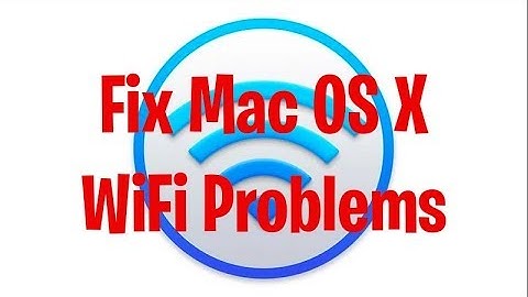 How to Fix and Optimize your WiFi in Mac OS X with FREE Apple Tools - Improve your WiFi Signal