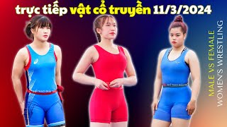 🔴🤼11/3Pm Live Trực Tiếp Hội Vật Dân Tộc Xuân Biều, Bắc Giang 2024 #Vatcotruyen2024 #Vatnamnu2024