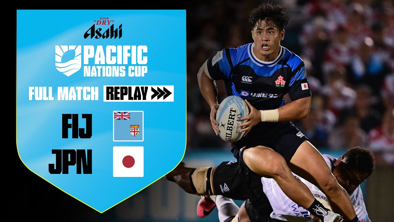 The Brave Blossoms are VICTORIOUS 🏆 | Full Match Replay | Fiji v Japan | Asahi Pacific Nations Cup