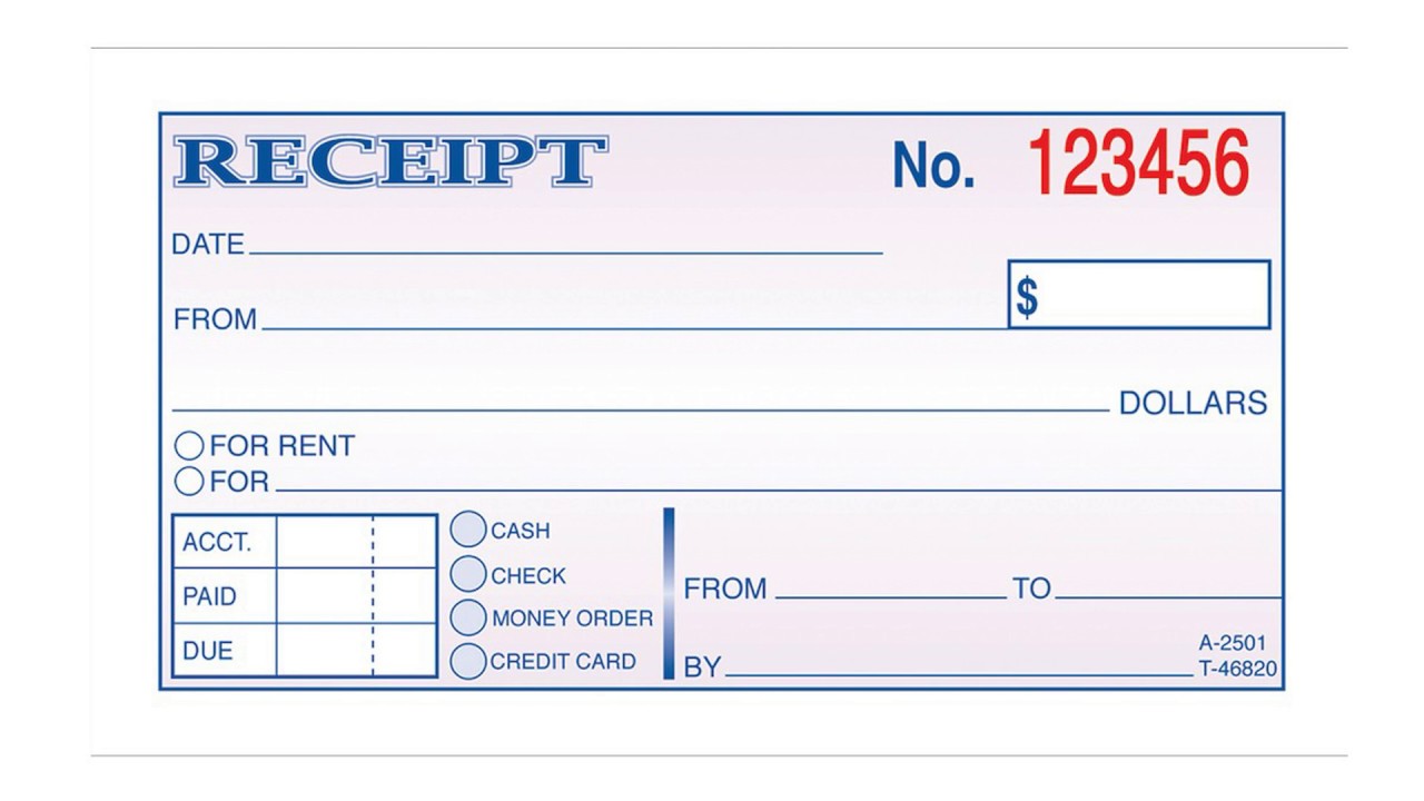 Rent Payment Receipt: Property Management Forms