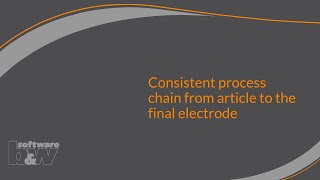 B&W Webinar "Consistent process chain from article to the final electrode" in Creo Parametric screenshot 1