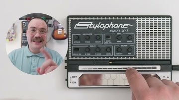 Stylophone Gen X-1 Walkthrough and audio demo for beginners