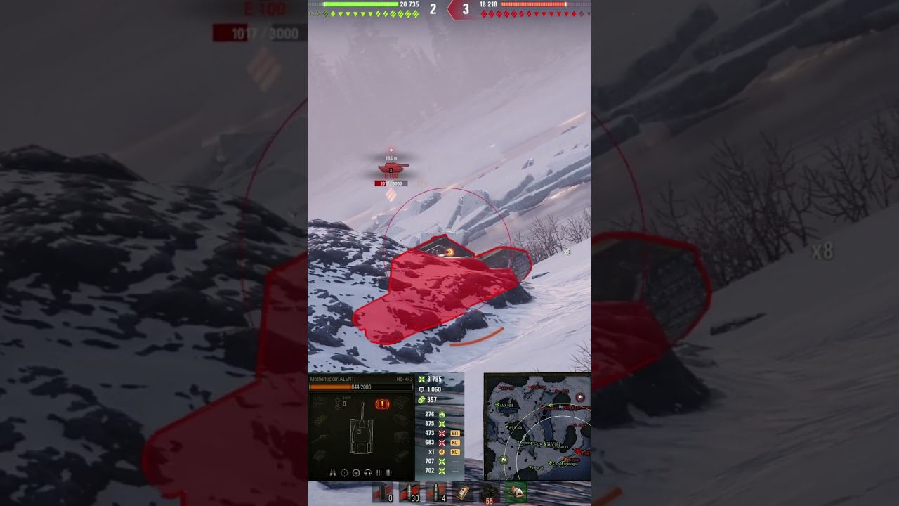 Ho-Ri 3 - a lot of damage from one position 