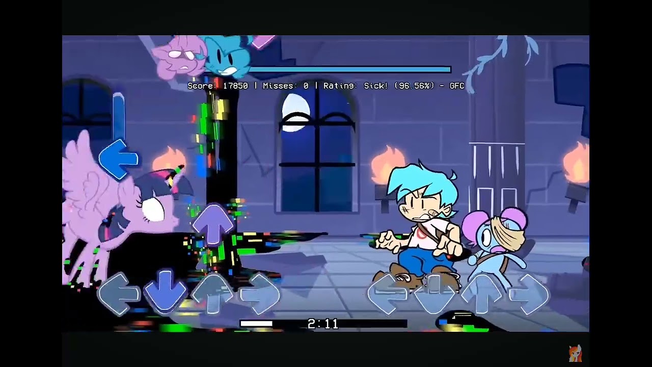 Dusk Till dawn {I voice pinkie pie and corrupted twilight sparkle} you voice bf