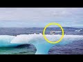Рыбаки увидели нечто удивительное: на айсберге, приблизившись ближе их ждал неожиданный сюрприз