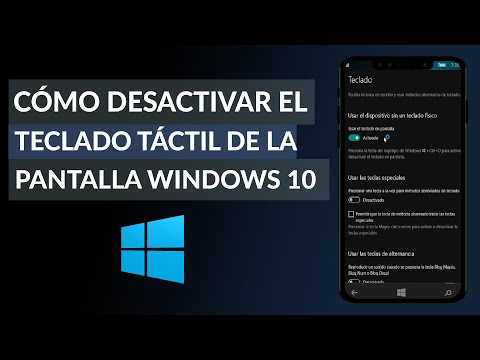 Cómo Desactivar el Teclado Táctil de la Pantalla de Windows 10 - Fácil y Rápido