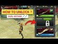 How to unlock  dual katana in ryuko  gameplay