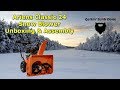 Ariens classic 24 inch snow blower unboxing and assembly by gettinjunkdone
