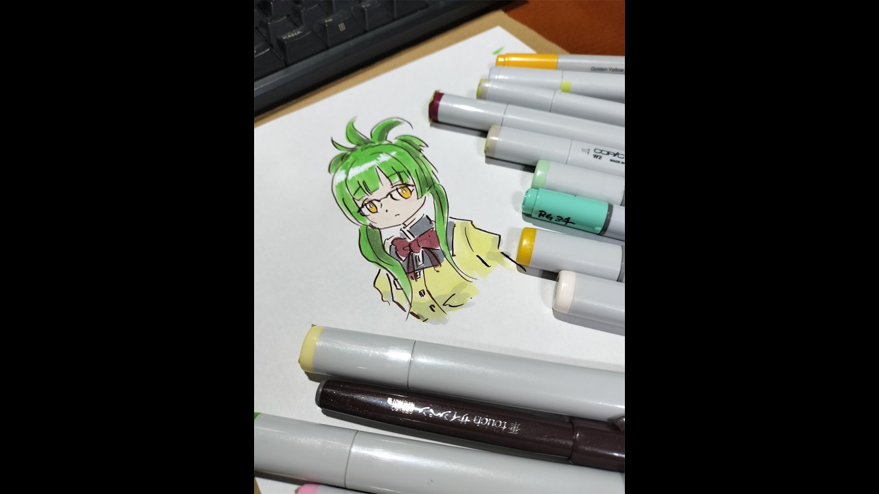 落書き】魔法少女まどか☆マギカ 紫丁香を10分で[Doodle,Chouka,Puella