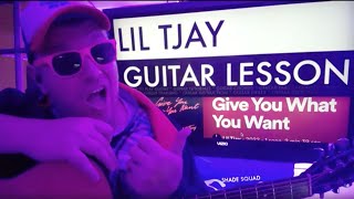 How To Play Give You What You Want - Lil Tjay Guitar Tutorial (Beginner Lesson!)