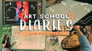 Art School 🎨 Midterm Week | Vlog 06