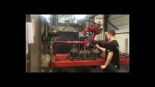 Robotic TIG welding at Hieselaar