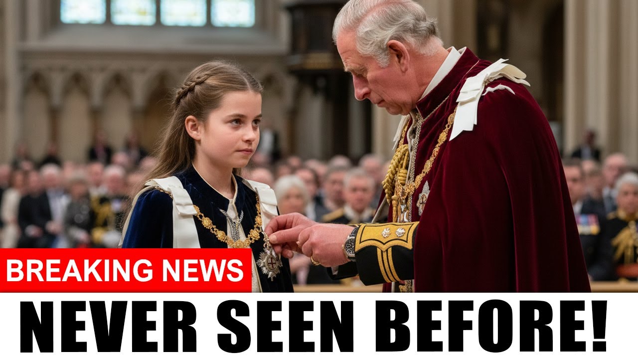 ШОКИРУЮЩЕЕ ОБНОВЛЕНИЕ: король Карл ТОЛЬКО ЧТО даровал РЕДКИЙ королевский титул принцессе Шарлотте!