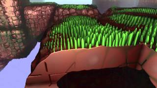 Voxel Quest Volumetric Grass and Terrain with New Rendering Methods