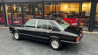 BMW E12 518 5-series - 17.000km, 086 Schwarz - Oldenzaal Classics