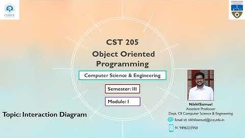 Interaction Diagrams