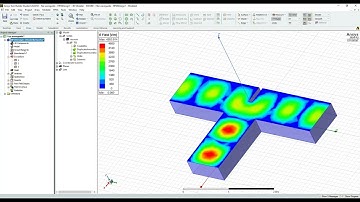Waveguide Tee junction1 by HFSS