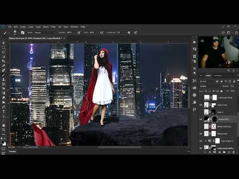Fantasy Art Photo Composite Photoshop - Red Riding Hood EP 