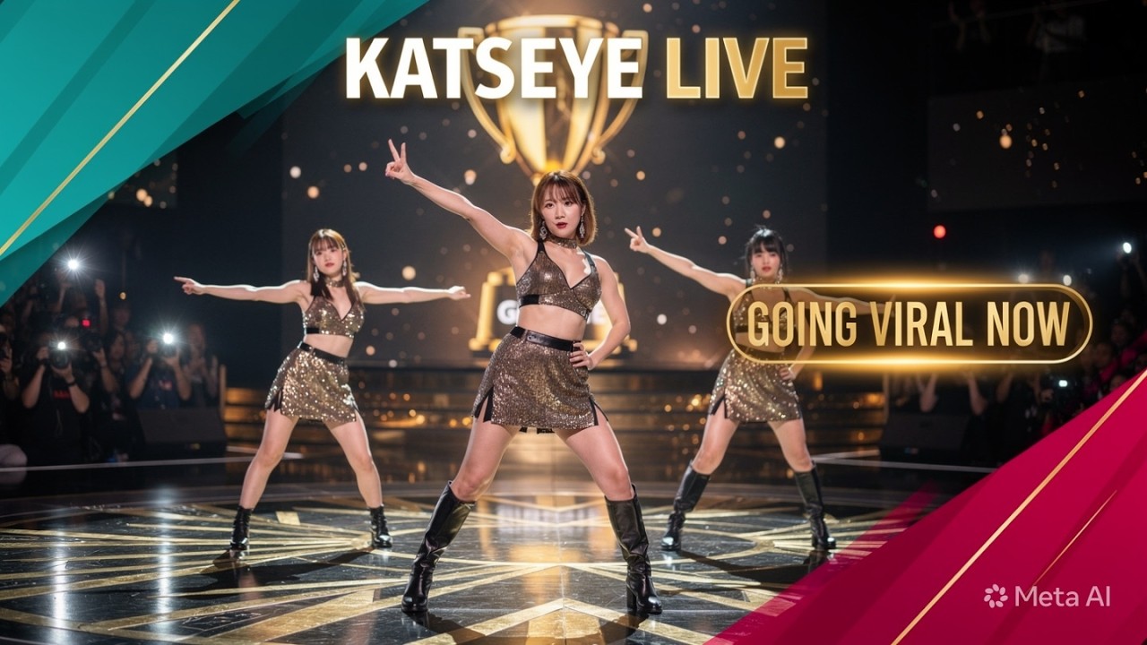 KATSEYE LIVE Award Show Performance – “PINKY UP” Viral Stage Moment Explained