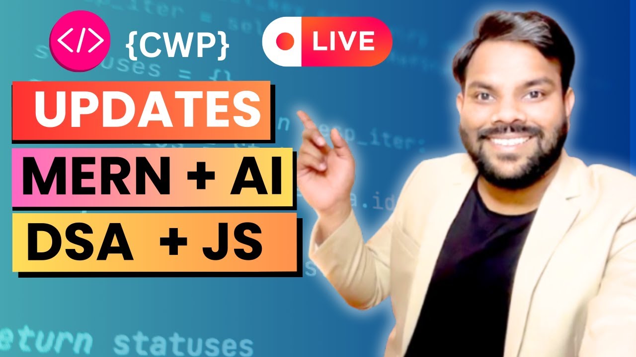 🔥 13 Dec se AI Training Start | DSA + JavaScript + MERN Stack + JS Deep Dive + Interview Prep