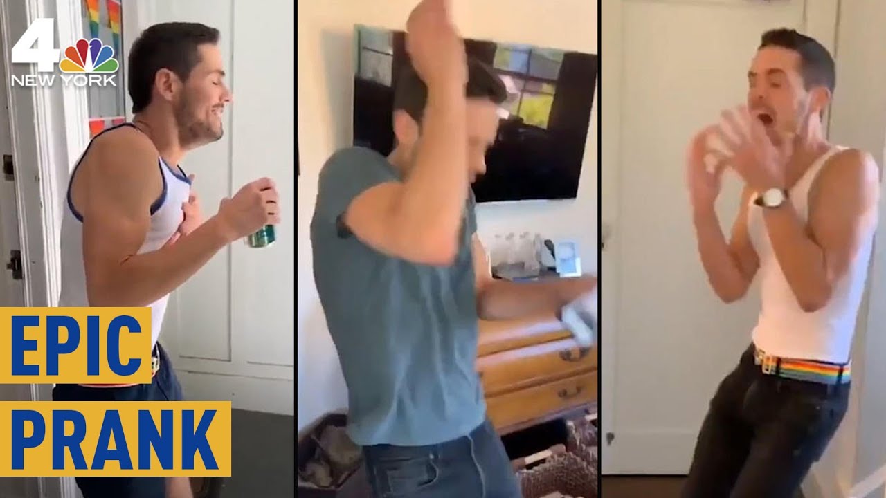 YouTuber Scares Best Friend Every Day for a Year, Edits it Into Hilarious Compilation | NBC New York