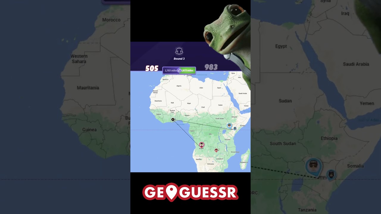 Always trust your gut... #gaming #streamer #funny #geoguessr #shorts #subscribe #ghana