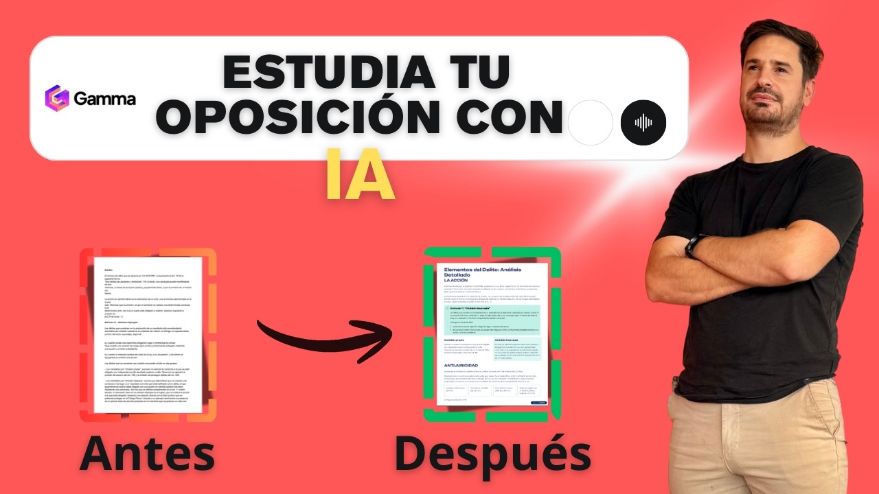Estudiar oposiciones y trabajar con IA