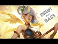 Female vocal drum and bass mix 2022  best drum  bass gaming music mix 2022