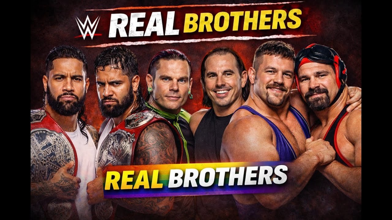 Real Life Brothers Who Played In WWE | ProWrestle KING