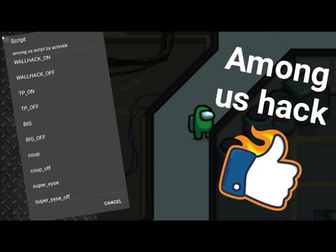 Among us MOD MENU by actin4ik - LUA scripts - GameGuardian