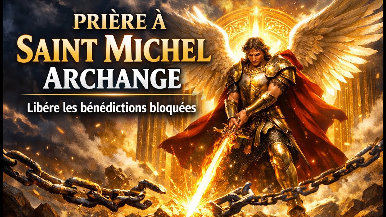 Prière à SAINT MICHEL ARCHANGE // Prière Puissante Pour Libéré Des bénédictions Bloquées.