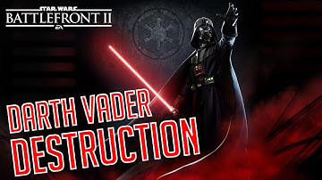 GET OFF MY DEATH STAR! Darth Vader 93 KILLSTREAK - Star Wars Battlefront 2 (PS4)