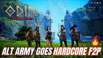 ALT LIFE: How I Use My Alts Every Day in Odin: Valhalla Rising (Pure F2P Gameplay)