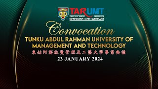 [LIVE] TAR UMT Convocation – 23 January 2024 (Session 2)