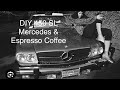 Espresso Shots – Mercedes 450SL Resurrecting my Barn Find, Rare Color Black With Red Interior.