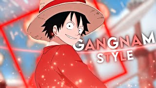 One Piece x Demon Slayer  - Gangnam Style Collab [Edit/AMV]