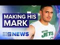 New York Jets' training camp sees Valentine Holmes shine | Nine News Australia
