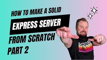 How to build a Node Express Server from scratch: A Solid, Reliable, and Scalable Boilerplate [part2]