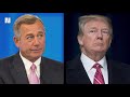 Boehner Blasts Donald Trump