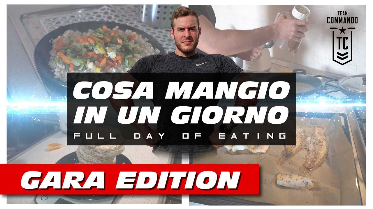 COSA MANGIO IN UN GIORNO ▪ Gara  Edition - Full Day of Eating