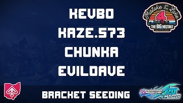 MOTL4: Kevbo, KAZE.573, Chunka, EvilDave219 - Bracket Seeding [DDR A20+]