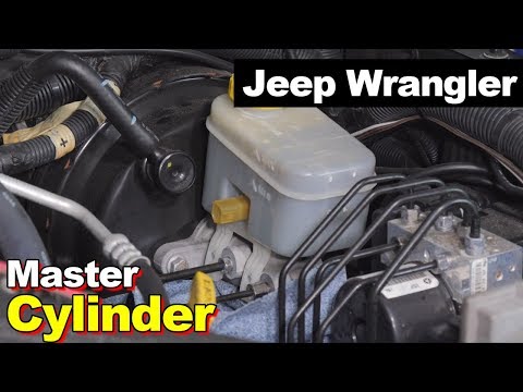 2007-2017 Jeep Wrangler JK Bench Bleed Brake Master Cylinder