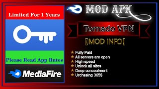 Tornado VPN Proxy MOD APK (Paid Unlocked) screenshot 1