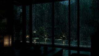 Rainy Japanese Night for Deep Sleep 🌧️ | Cozy Rain Sounds & Relaxation